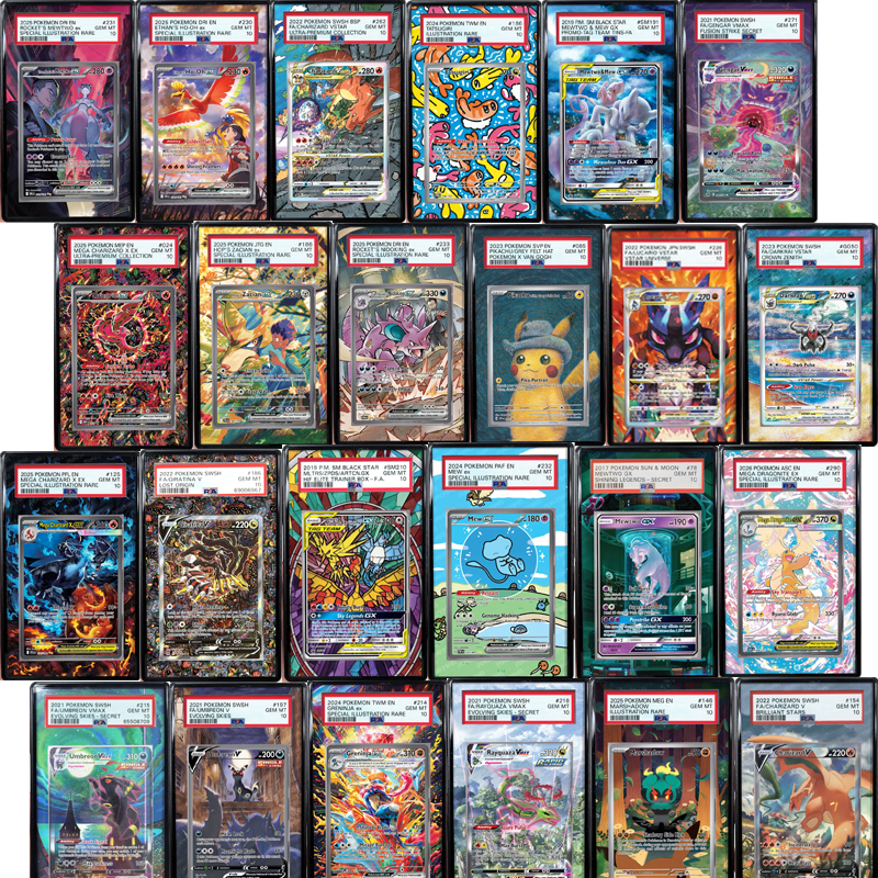 PTCG Anime Card Extended Art A - مراجعة Display Case Acrylic وسعره