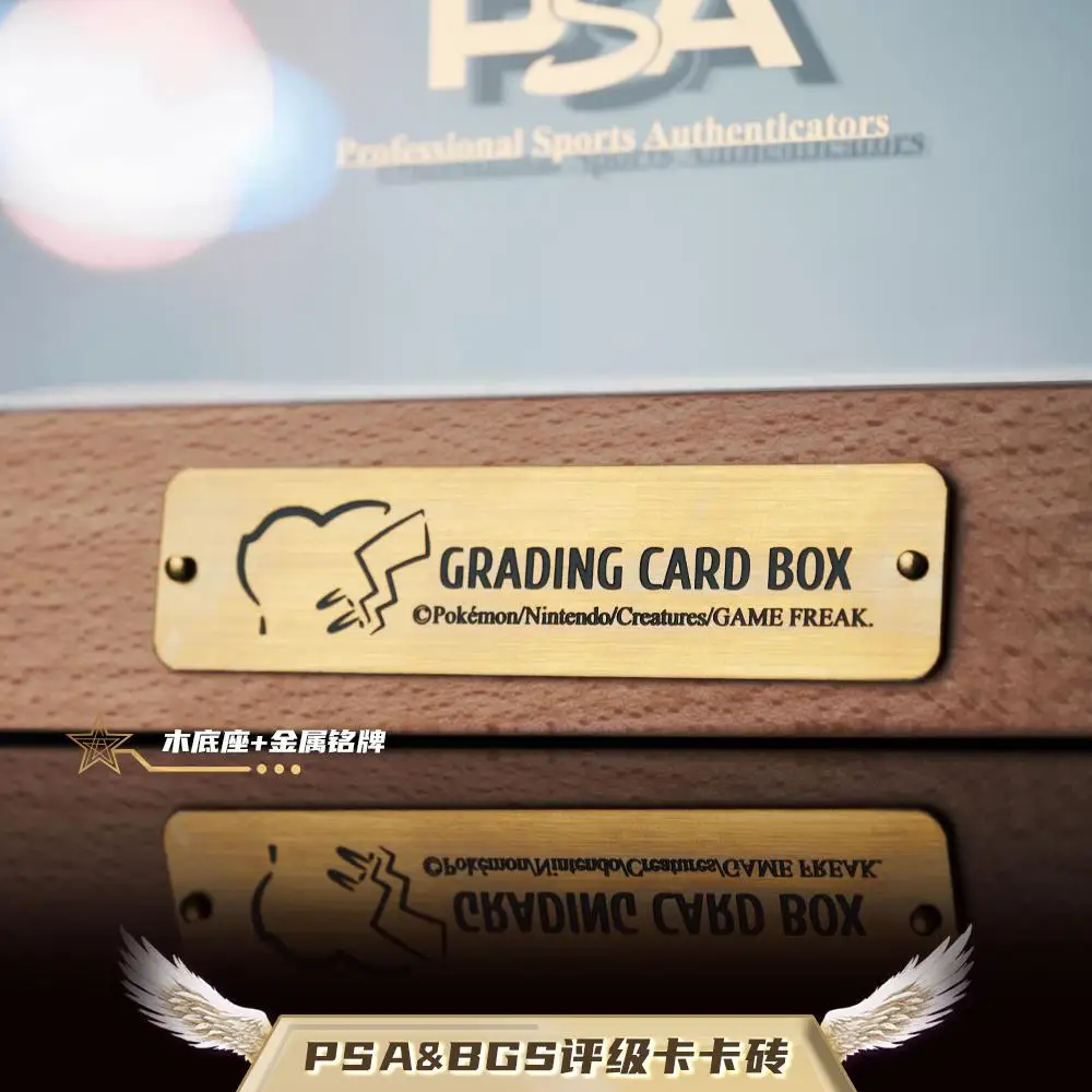 Pokemon PTCG & Yu-Gi-Oh Card D - مراجعة Graded Card Display وسعره