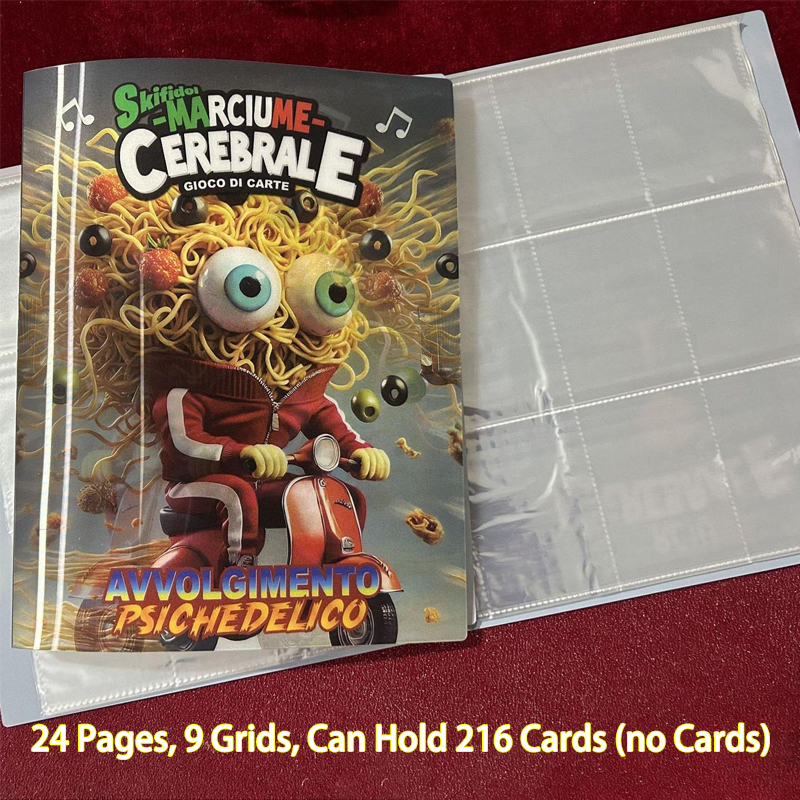 Italian Brainrot Collection Ca - مراجعة Trading Card Binder وسعره