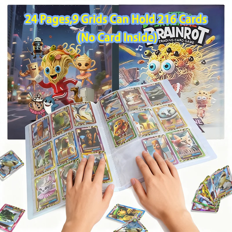 Italian Brainrot Collection Ca - مراجعة Trading Card Binder وسعره