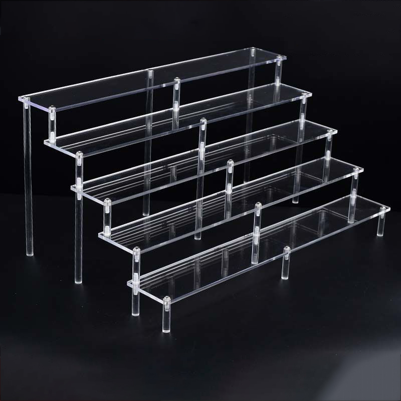 Clear 1-6 Tier Acrylic Display - مراجعة Display Risers Set وسعره