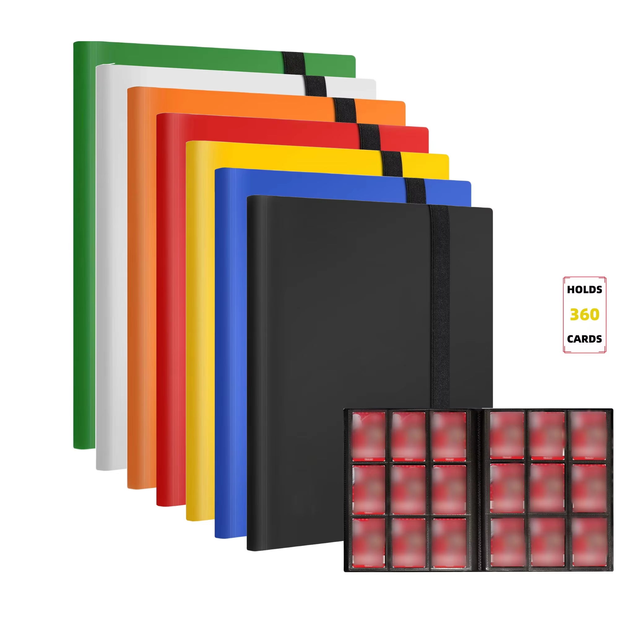 Large-capacity Binder 9 Pocket - مراجعة Trading Card Binder وسعره