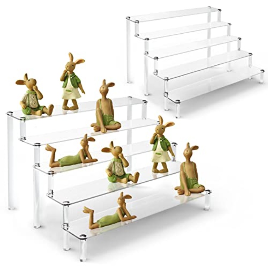 Acrylic Display Risers Stand S - مراجعة Display Risers Set وسعره