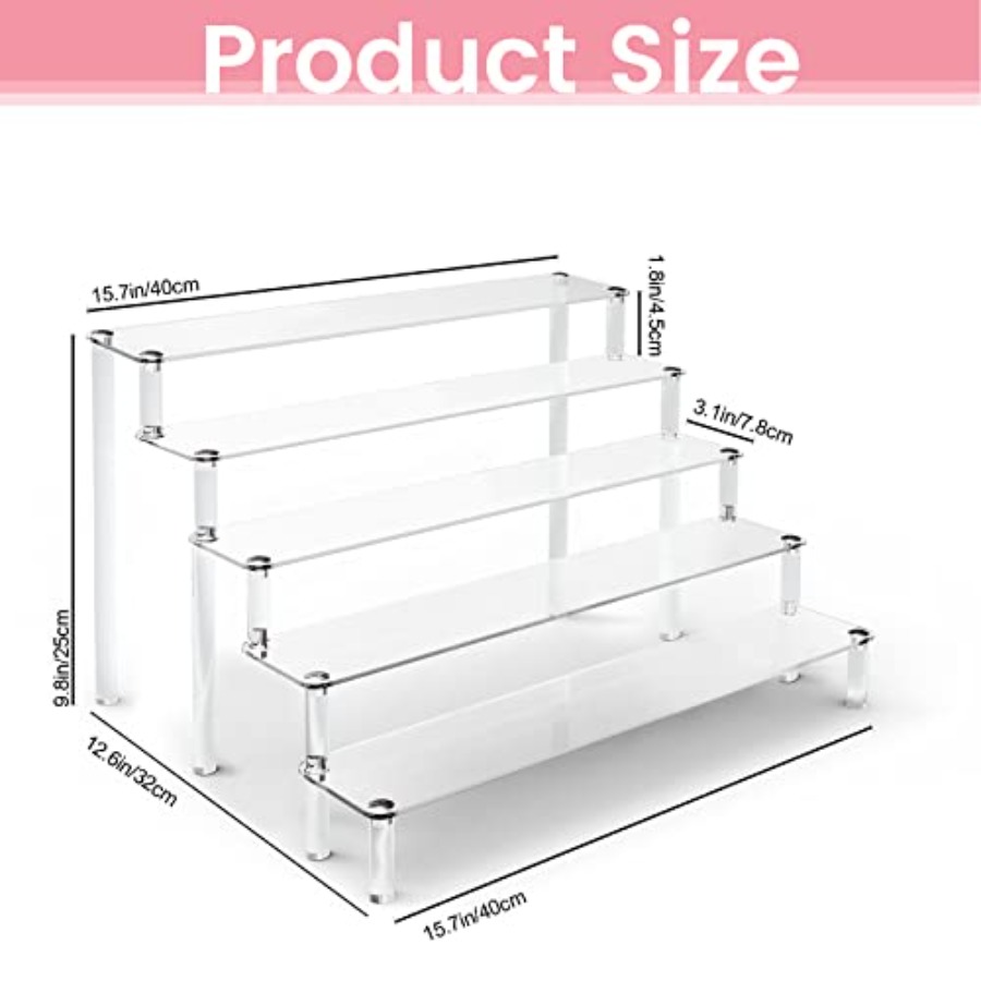 Acrylic Display Risers Stand S - مراجعة Display Risers Set وسعره