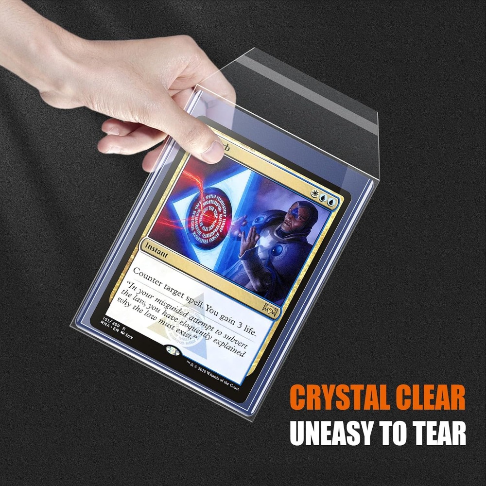 100 Pack Top Loader Sleeves, U - مراجعة Card Top Loader وسعره