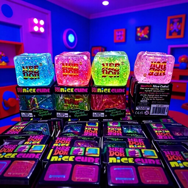 NEEDOH Maltose Glow in the Dar - مراجعة Fidget Cube Original وسعره