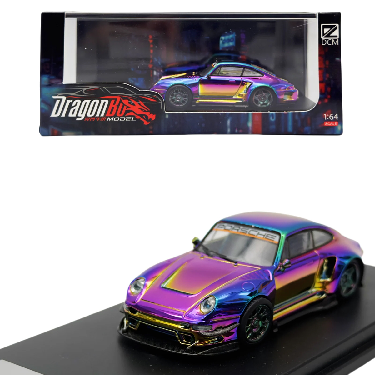 DRAGONBO x DCM 1:64 Porsche 99 - مراجعة Die Cast Car 1 64 وسعره