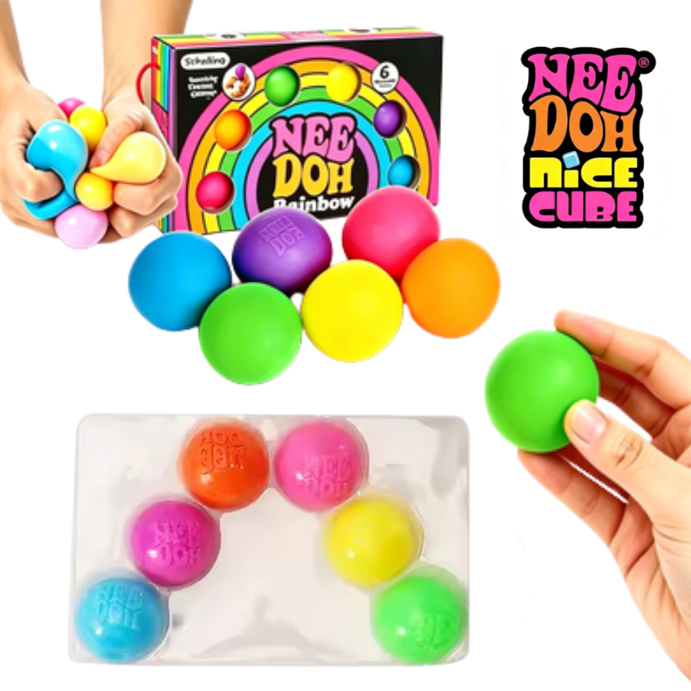 New Schylling Needoh Rainbow T - مراجعة Mystery Box Blind Bag وسعره