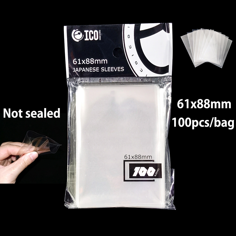100pcs/pack High Quality Trans - مراجعة Card Penny Sleeve وسعره