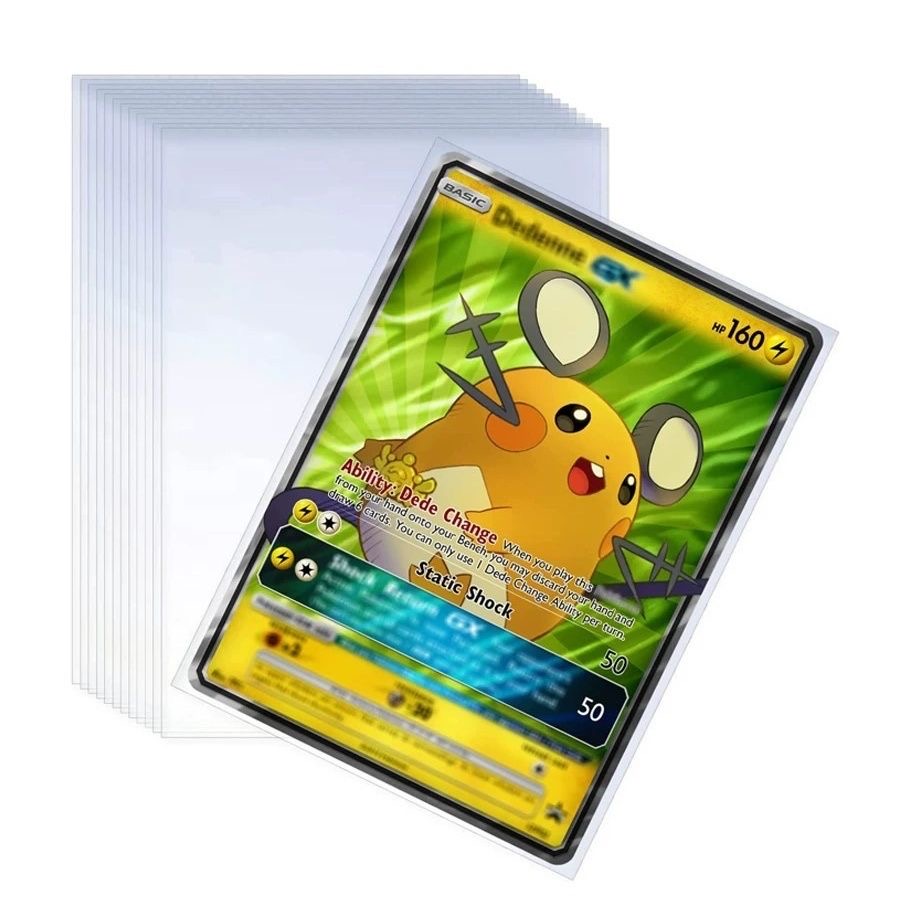 100Pcs Games Card Sleeves Tran - مراجعة Card Penny Sleeve وسعره