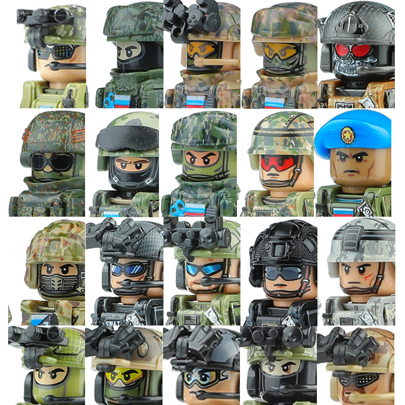 Military Russia Special Forces - مراجعة Lego Minifigure Holder وسعره