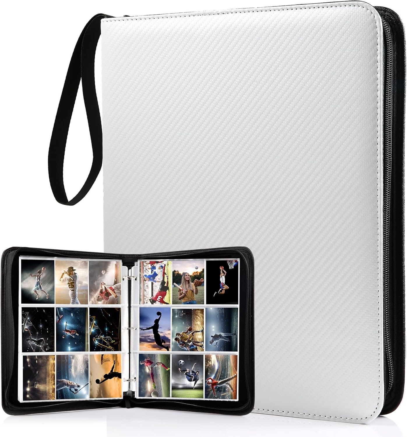 3 ring Trading Card Binder, 90 - مراجعة Trading Card Binder وسعره