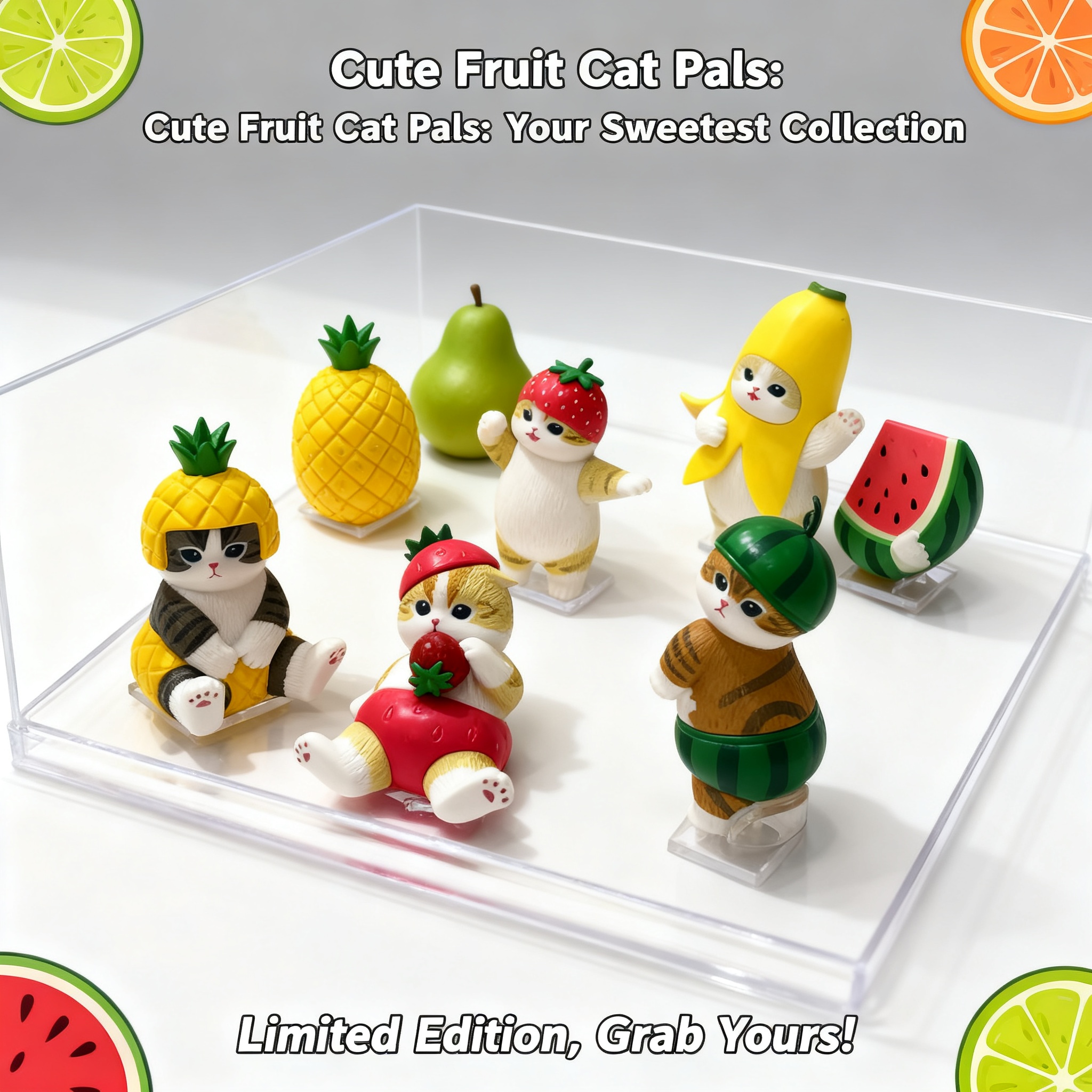 Mofusand Shark Cat Bee Fruit S - مراجعة Mystery Box Blind Bag وسعره