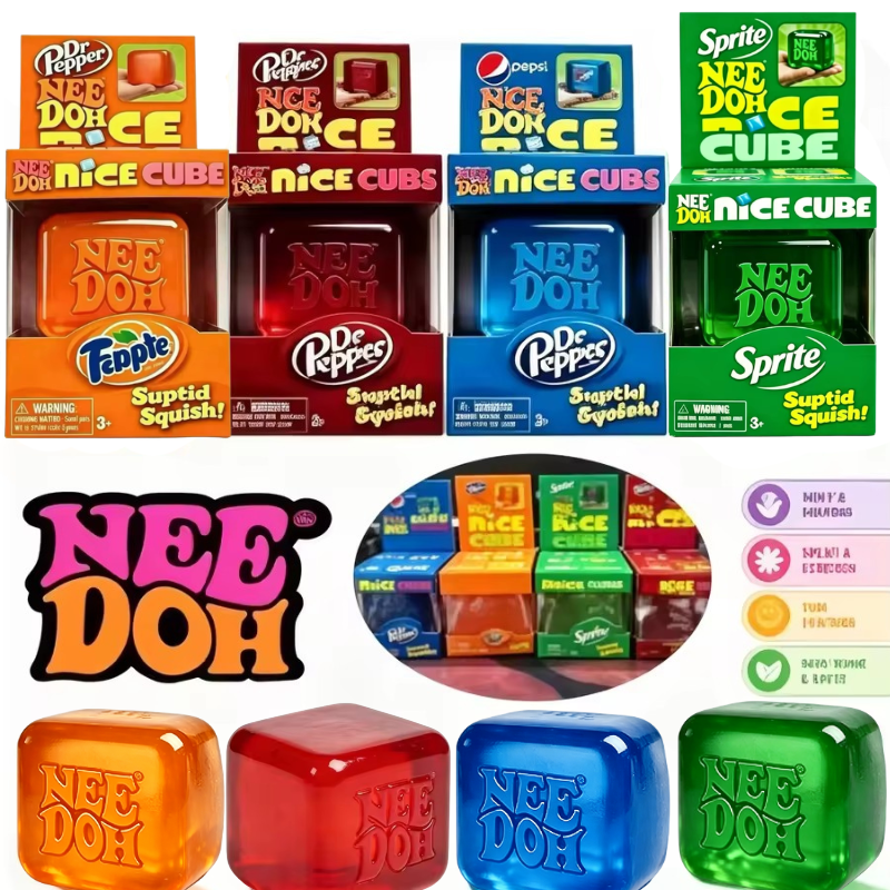 Schylling Nee Doh Nice Cube So - مراجعة Fidget Cube Original وسعره