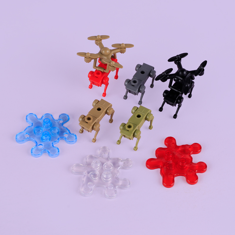 WW2 Military Accessories UAV R - مراجعة Lego Minifigure Holder وسعره