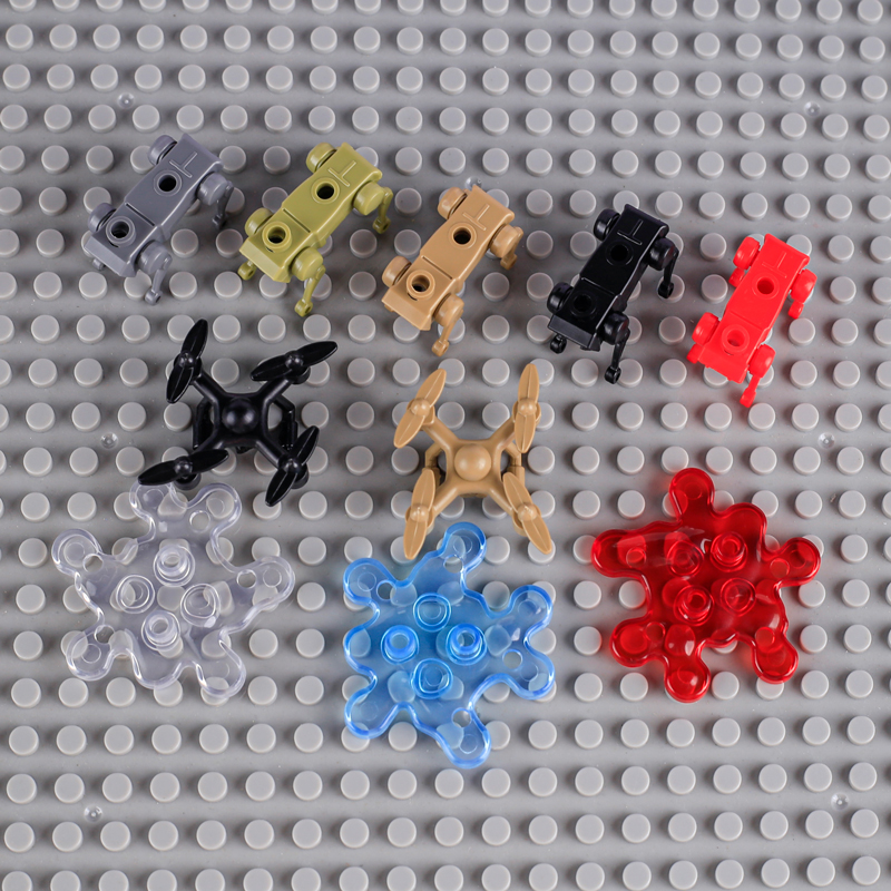 WW2 Military Accessories UAV R - مراجعة Lego Minifigure Holder وسعره