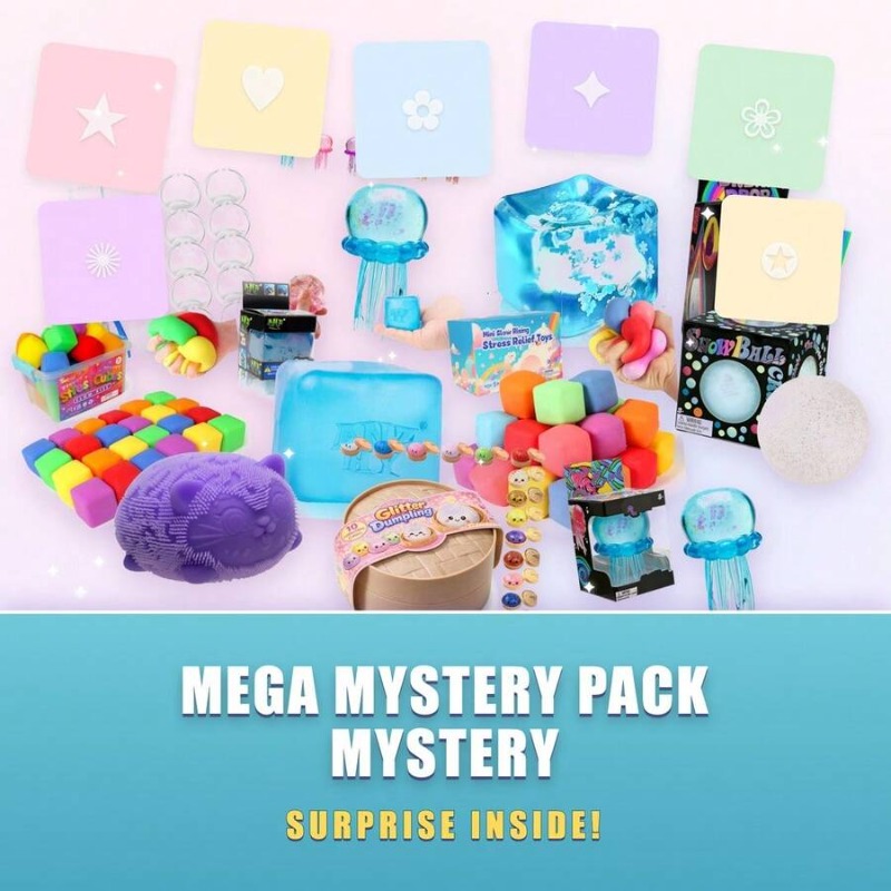 Fidget Cute Stress Relief Toys - مراجعة Mystery Box Blind Bag وسعره