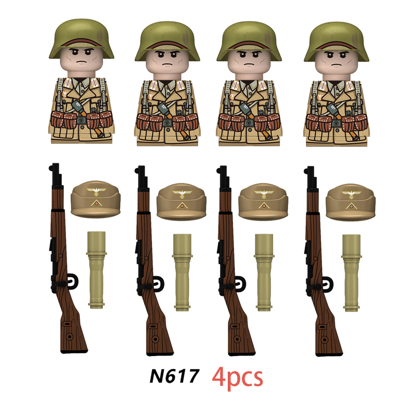 HOT Military Figures Building  - مراجعة Lego Minifigure Holder وسعره