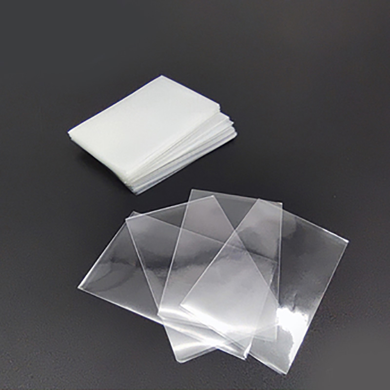 100pcs/set Various Sizes Trans - مراجعة Card Penny Sleeve وسعره