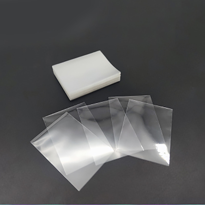 100pcs/set Various Sizes Trans - مراجعة Card Penny Sleeve وسعره