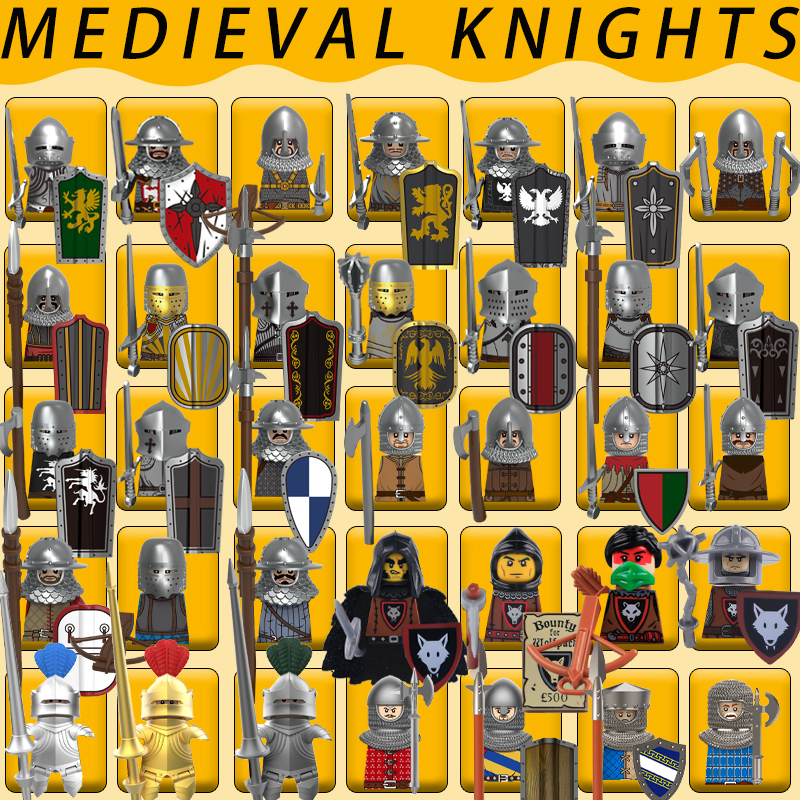 Medieval Knight Series Buildin - مراجعة Lego Minifigure Holder وسعره