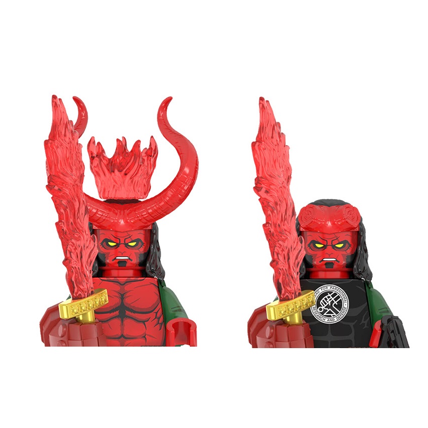 WM2422 WM2421 Hellboy Building - مراجعة Building Block Mini وسعره
