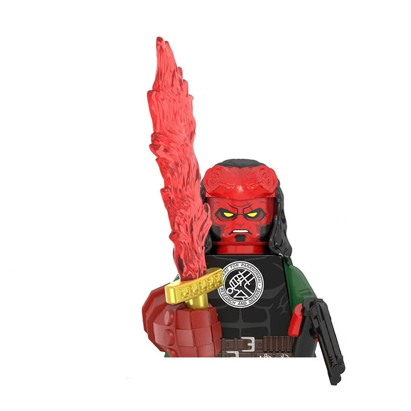 WM2422 WM2421 Hellboy Building - مراجعة Building Block Mini وسعره