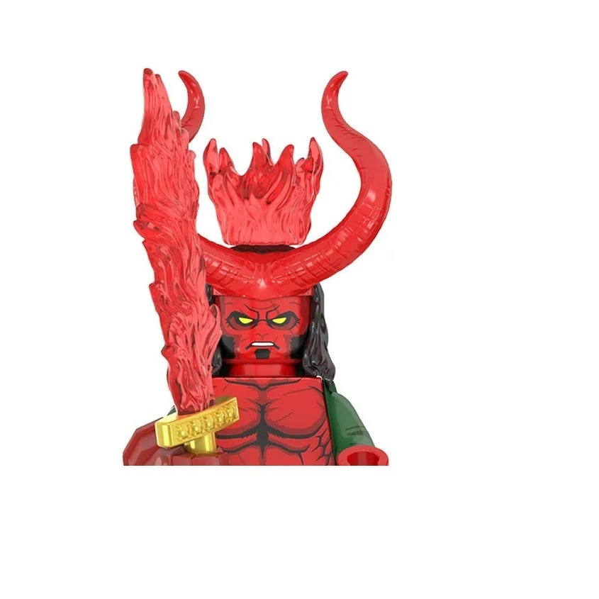 WM2422 WM2421 Hellboy Building - مراجعة Building Block Mini وسعره