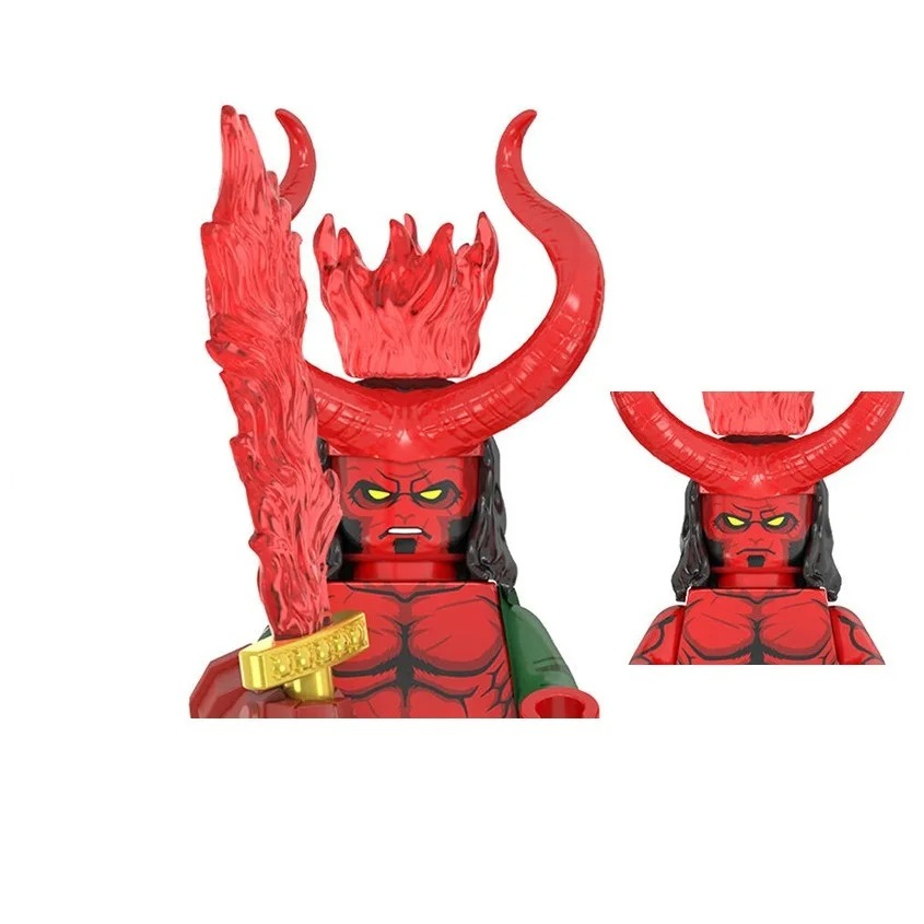 WM2422 WM2421 Hellboy Building - مراجعة Building Block Mini وسعره