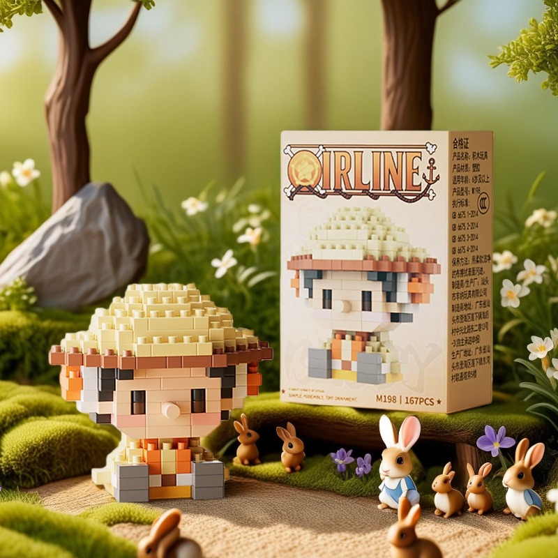 New ONE PIECE Sun God Nika Luf - مراجعة Building Block Mini وسعره