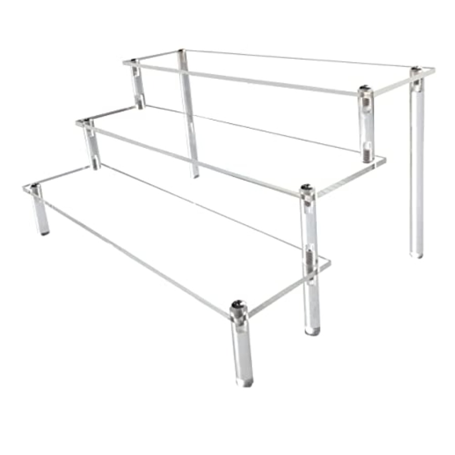 Acrylic Riser, Clear Display R - مراجعة Pop Display Shelf وسعره