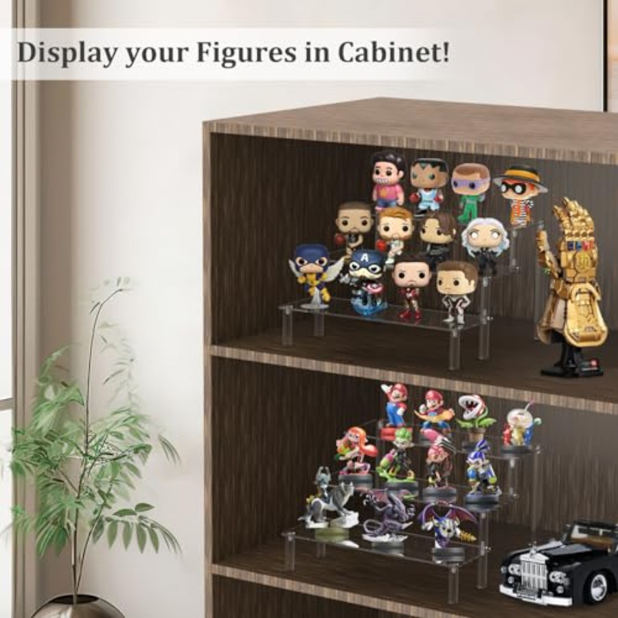 Acrylic Riser, Clear Display R - مراجعة Pop Display Shelf وسعره