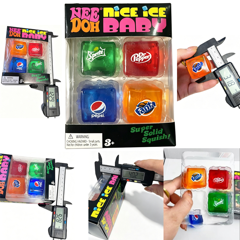 Squishy Schylling NeeDoh Nice  - مراجعة Fidget Cube Original وسعره