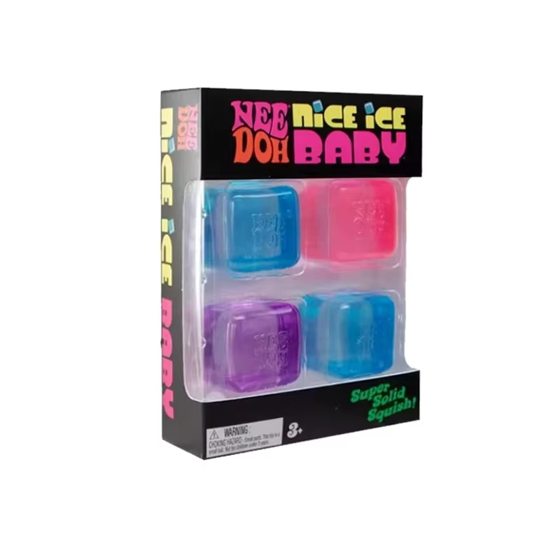 New Needoh Nice Ice Baby Fidge - مراجعة Fidget Cube Original وسعره