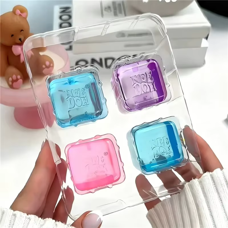 New Needoh Nice Ice Baby Fidge - مراجعة Fidget Cube Original وسعره