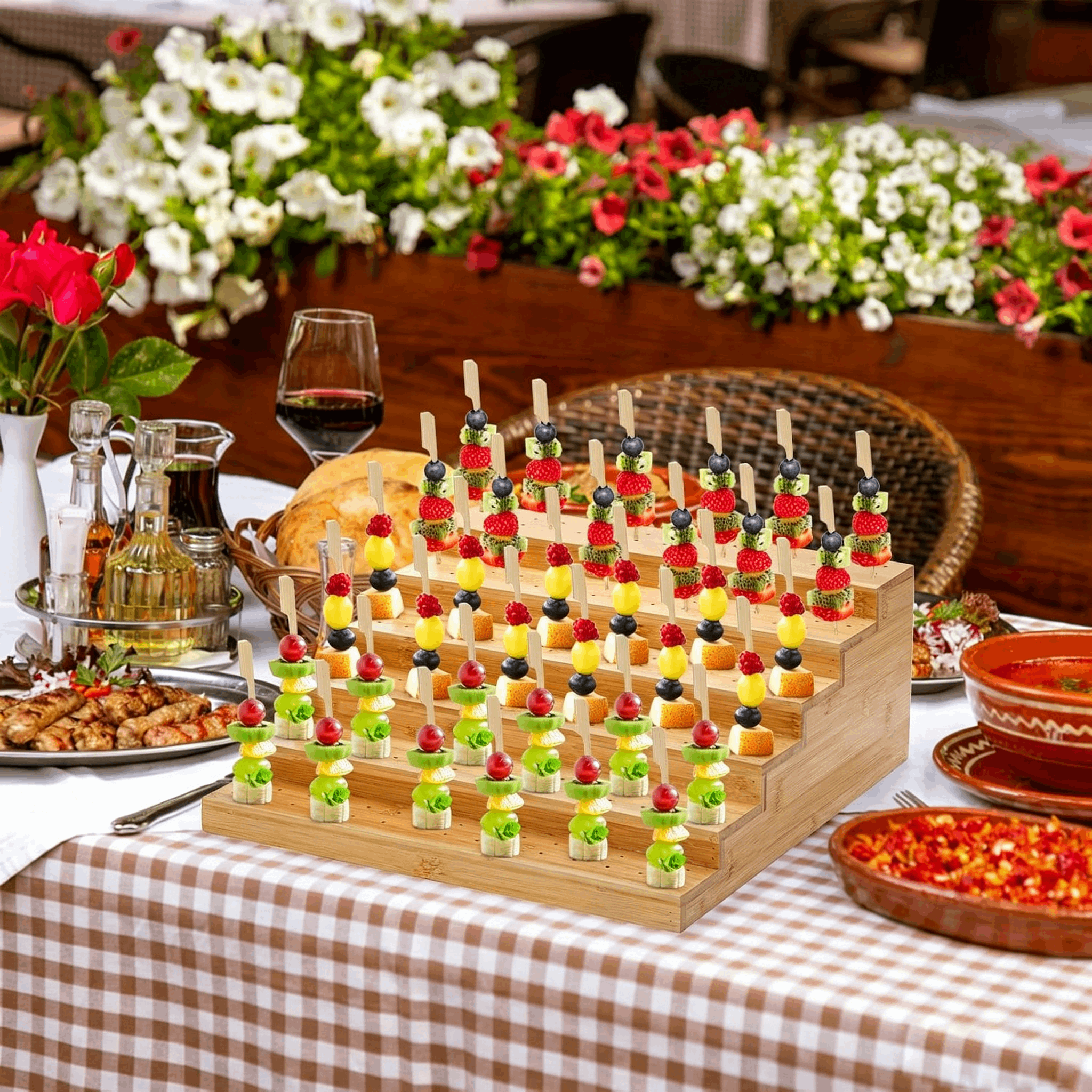 Wood Lollipop Holder Display R - مراجعة Display Risers Set وسعره