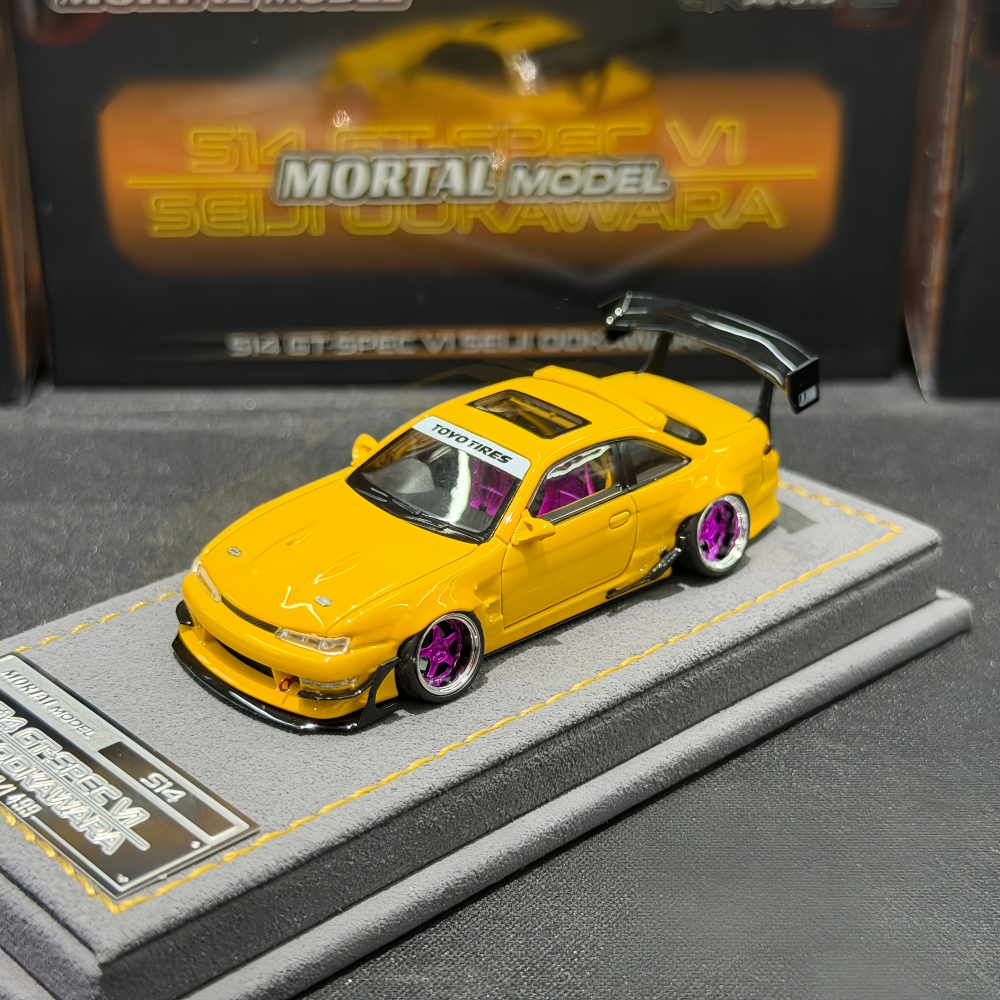 Mortal 1:64 S14 GT-SPEC V1 SEI - مراجعة Die Cast Car 1 64 وسعره
