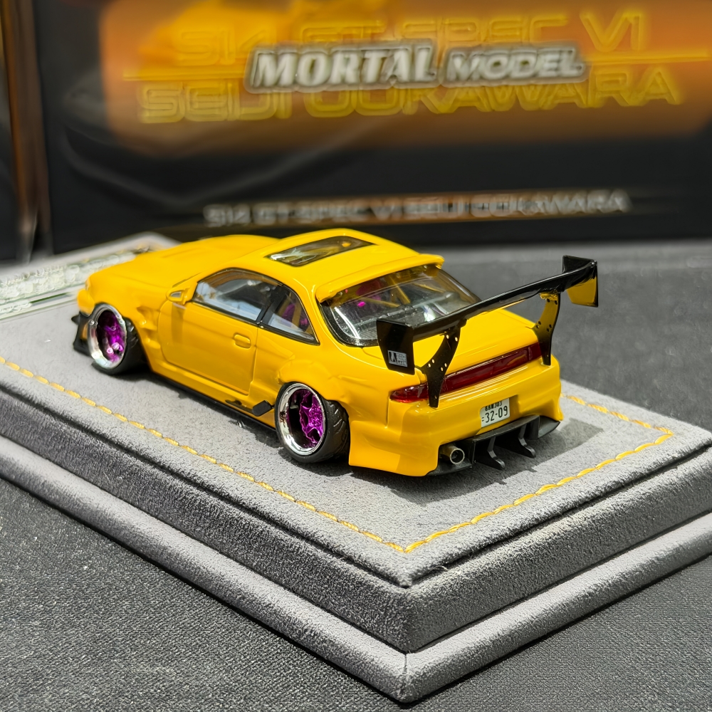 Mortal 1:64 S14 GT-SPEC V1 SEI - مراجعة Die Cast Car 1 64 وسعره