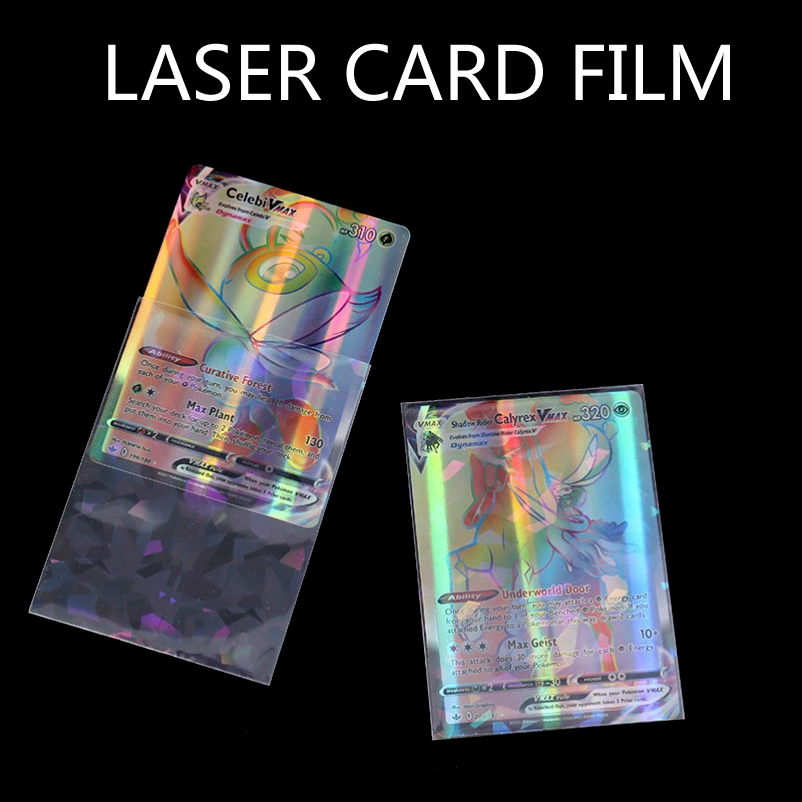 50pcs Soft Trading Laser Card  - مراجعة Card Penny Sleeve وسعره