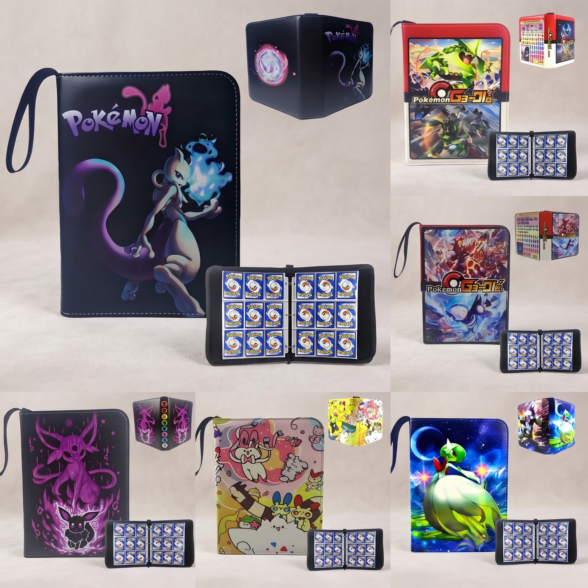 Bandai Pokemon 4or9 Grid Card  - مراجعة Pokemon Binder Card وسعره