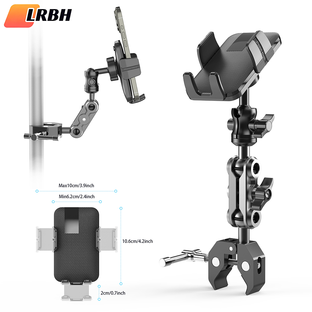 Phone Holder with Super Clamp  - مراجعة Pop Display Shelf وسعره