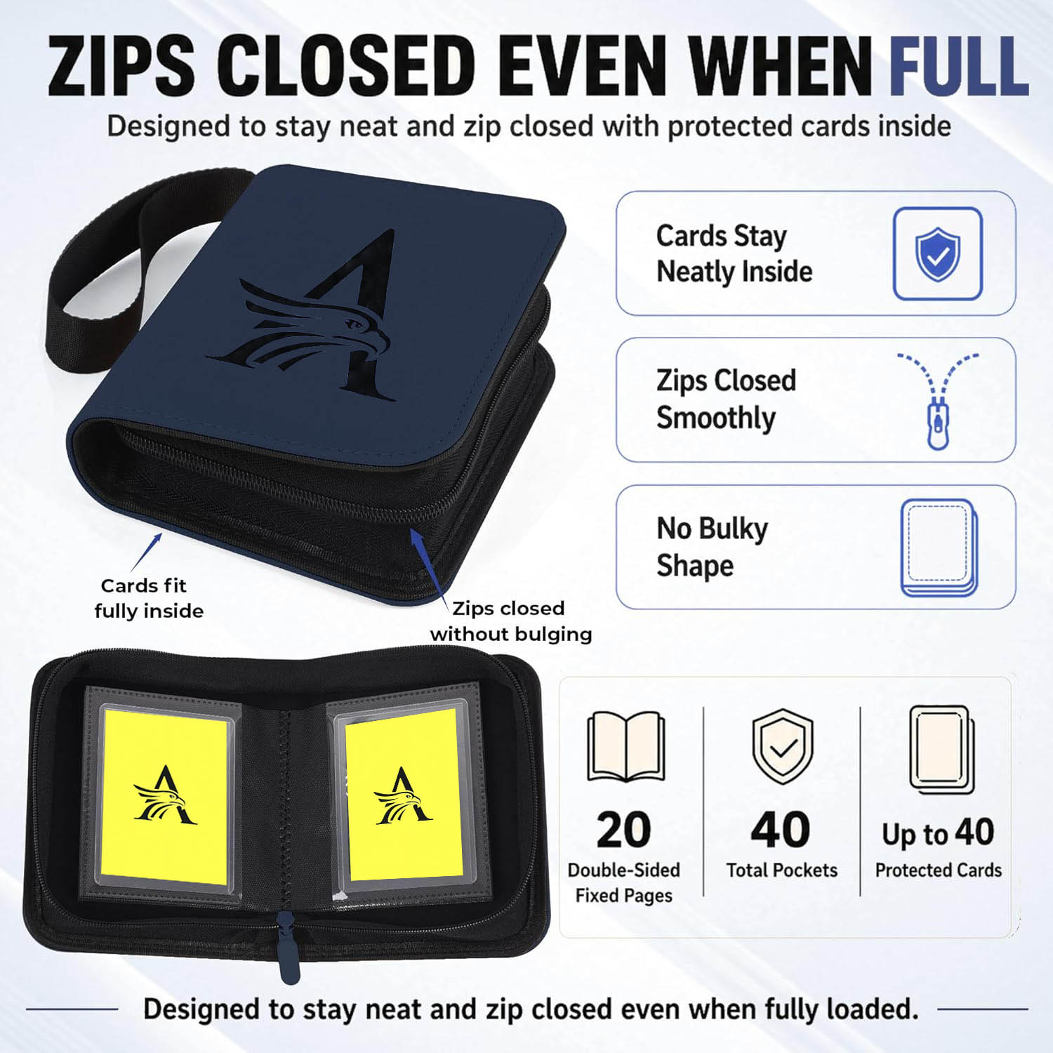 Top Loader Binder, 1 Pocket Ho - مراجعة Card Top Loader وسعره