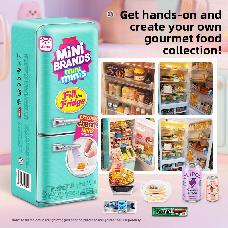 Led Light Up Mini Refrigerator - مراجعة Vinyl Figure Blank وسعره