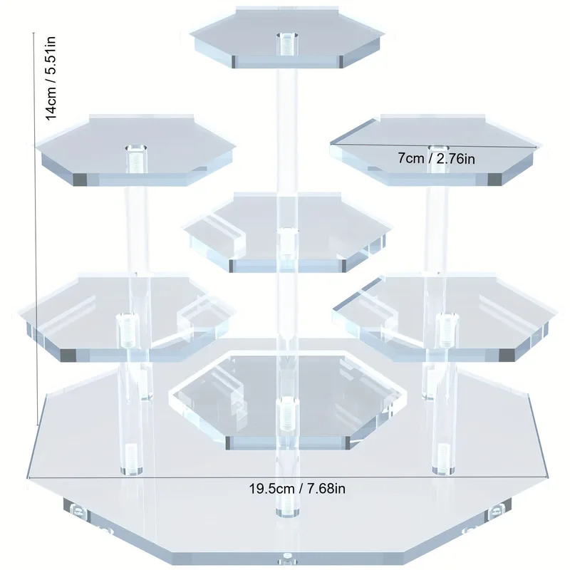 Acrylic Display Stand for Figu - مراجعة Display Risers Set وسعره
