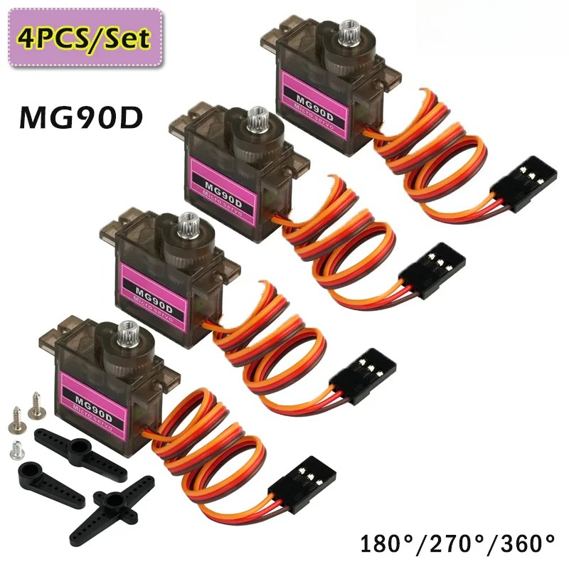 4CPS/Set 9g MG90D Micro Digita - مراجعة Model Airplane Plastic وسعره
