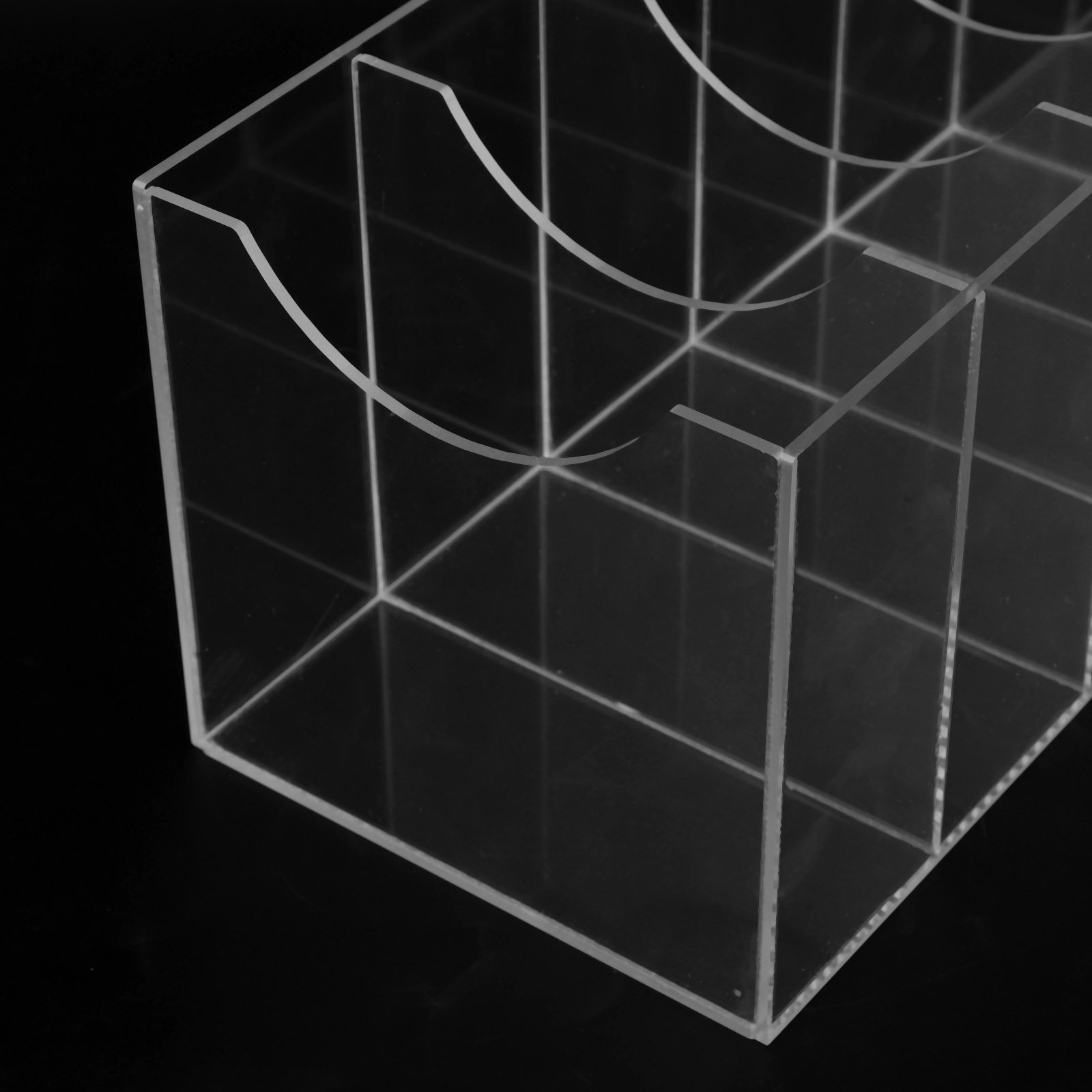 5-Compartment Acrylic Belt Org - مراجعة Display Case Acrylic وسعره