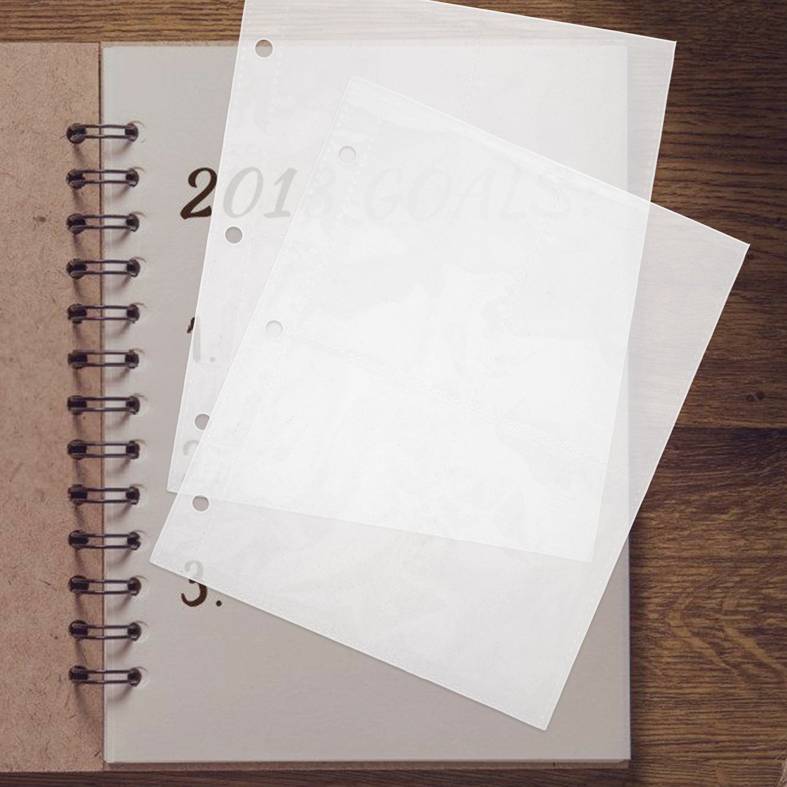 10Pcs Card Binder Refill Pages - مراجعة Trading Card Binder وسعره