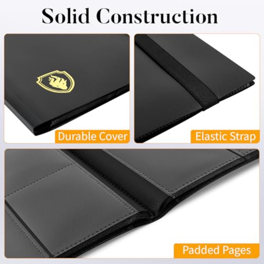 Heavy Duty Card Binder, 9 Pock - مراجعة Trading Card Binder وسعره