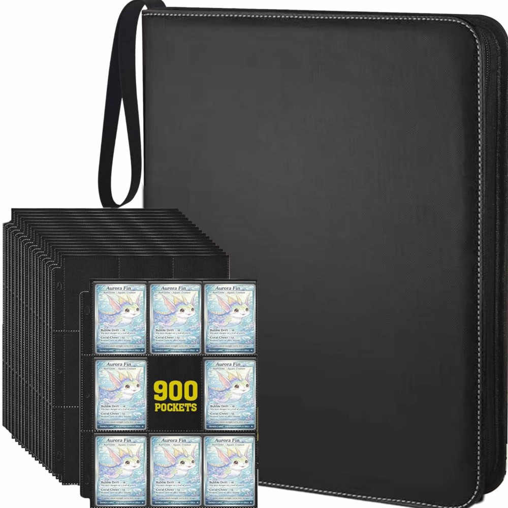 900 Pockets Card Binder Album  - مراجعة Pokemon Binder Card وسعره