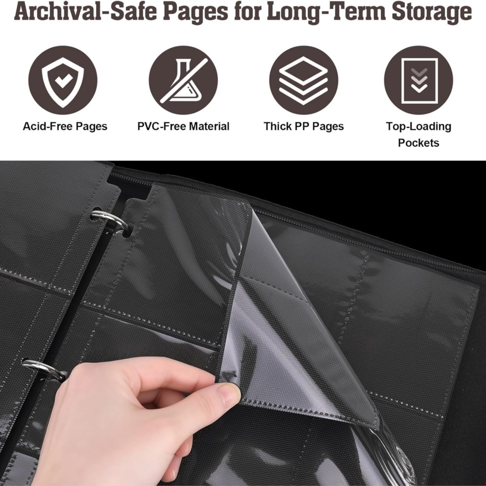 900 Pockets Card Binder Album  - مراجعة Pokemon Binder Card وسعره